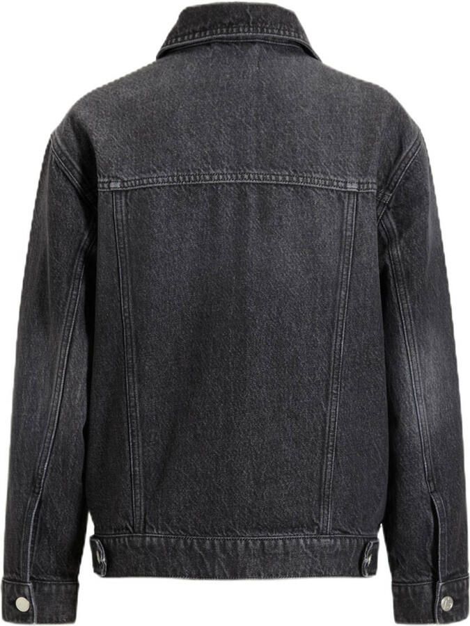 Anytime relaxed denim jacket zwart - Foto 2