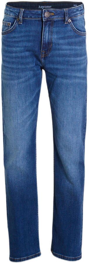 Anytime relaxed fit jeans blauw