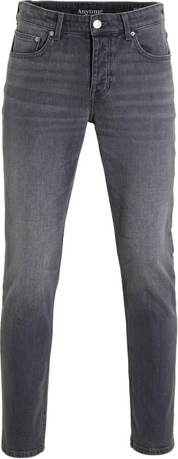 Anytime relaxed fit jeans grijs