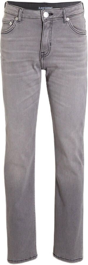 Anytime relaxed fit jeans grijs