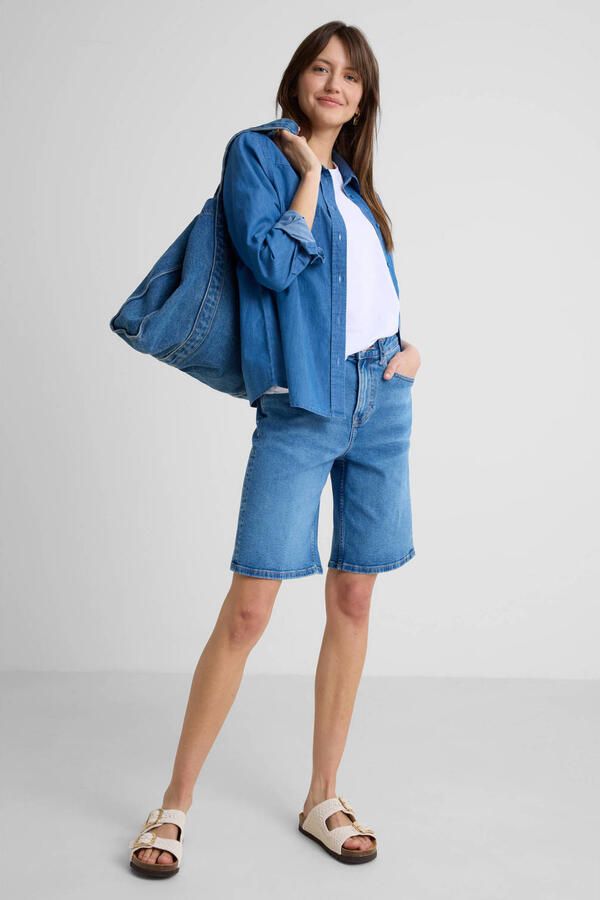Anytime relaxed long short blauw