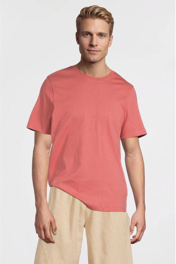 Anytime relaxed T-shirt lichtrood - Foto 2