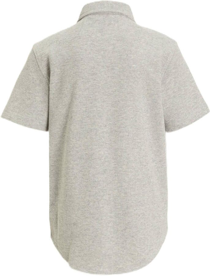 Anytime shirt waffle grijs - Foto 2