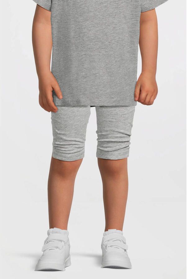 Anytime skinny biker shorts grijs melange - Foto 2