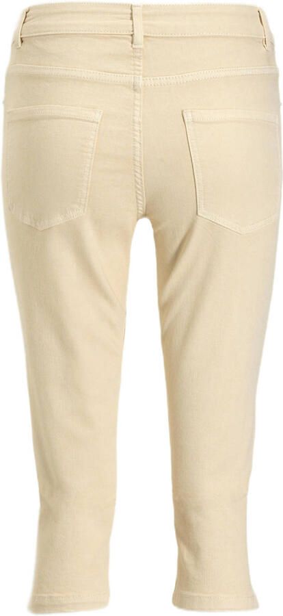 Anytime skinny capri jeans ecru