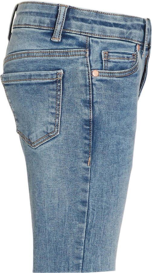 Anytime skinny jeans blauw Meisjes Denim 134 | Jeans van - Foto 4