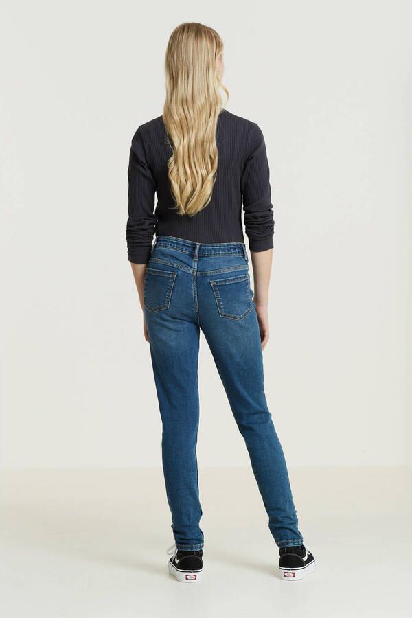 Anytime skinny jeans blue Blauw Meisjes Stretchdenim 140