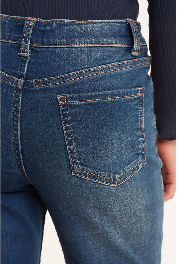 Anytime skinny jeans dark blue Blauw Meisjes Denim 116 - Foto 2