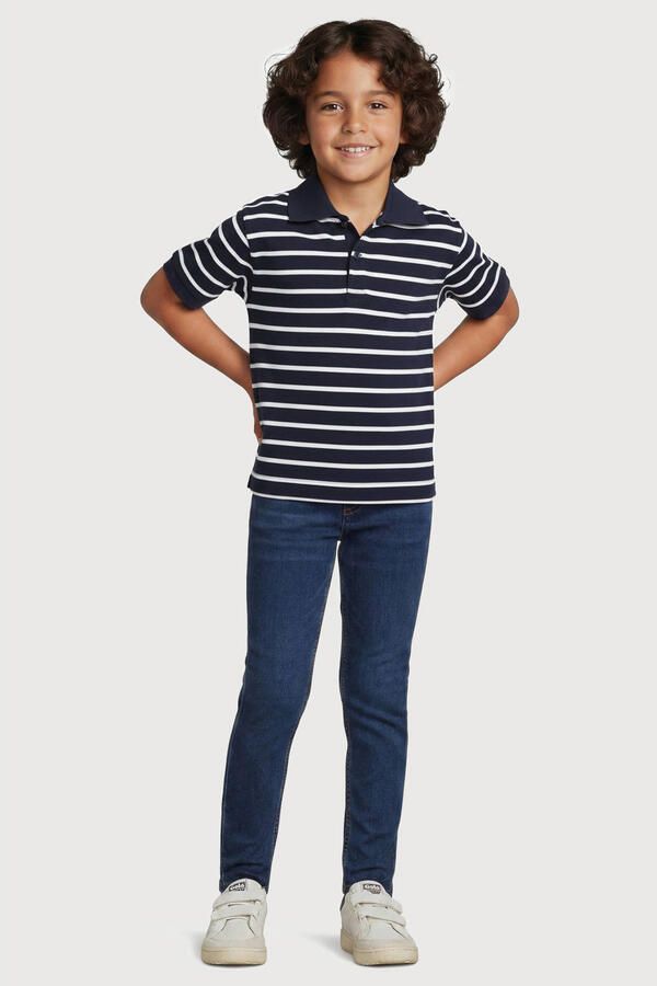Anytime skinny jeans donkerblauw - Foto 3