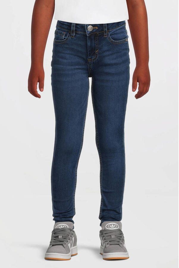 Anytime skinny jeans donkerblauw - Foto 2