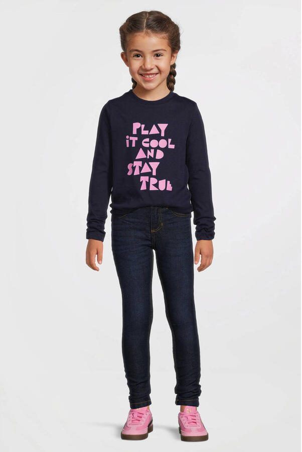 Anytime skinny jeans donkerblauw - Foto 3
