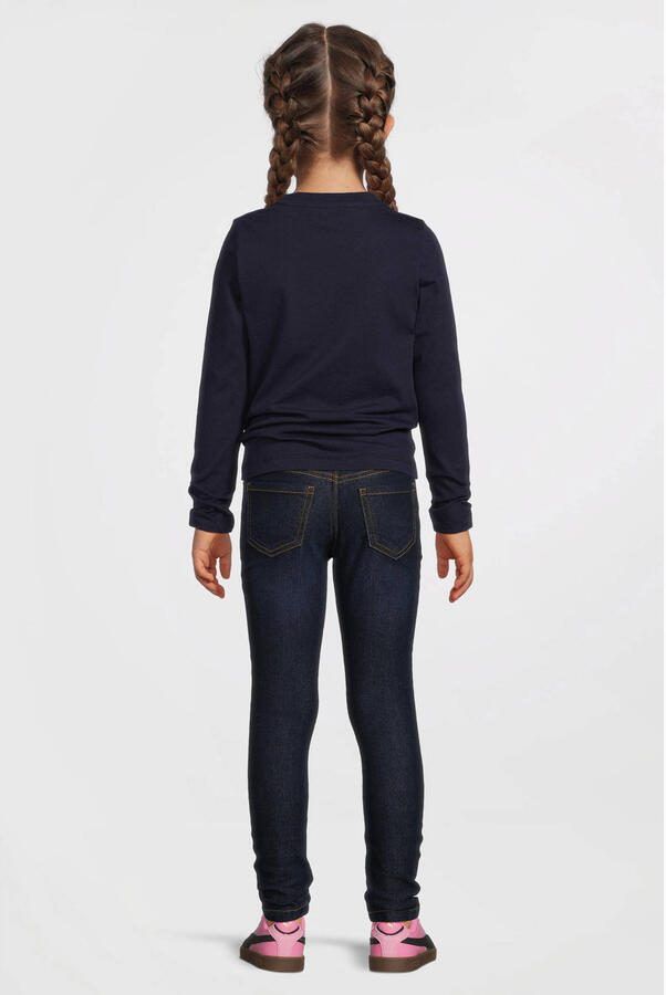 Anytime skinny jeans donkerblauw - Foto 4