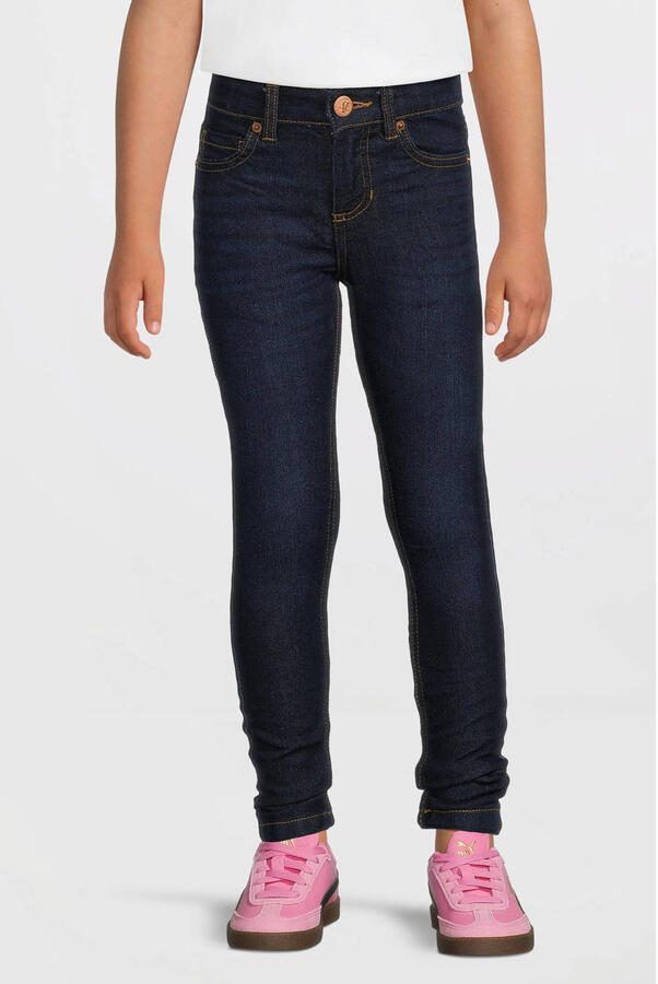 Anytime skinny jeans donkerblauw - Foto 2