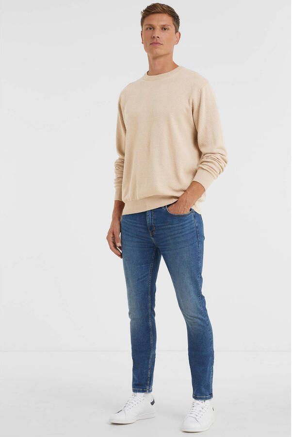 Anytime skinny jeans gewassen blauw - Foto 3