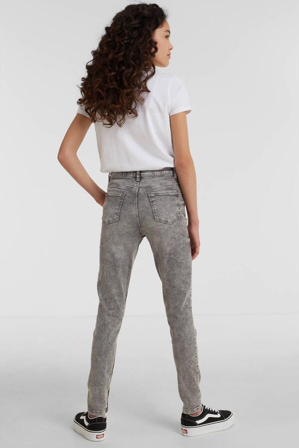 Anytime skinny jeans grijs Meisjes Denim 134 | Jeans van - Foto 3
