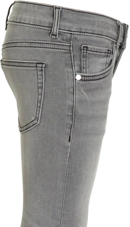 Anytime skinny jeans grijs Jongens Denim Effen 140 - Foto 4