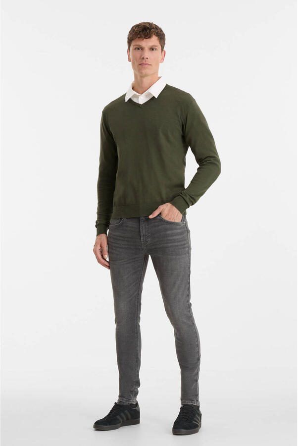 Anytime skinny jeans lichtgrijs - Foto 4