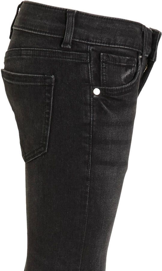 Anytime skinny jeans zwart Jongens Stretchdenim 128 - Foto 4