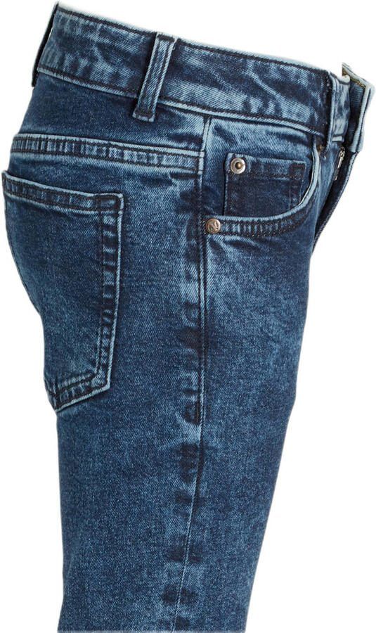 Anytime slim fit jeans blauw Jongens Denim Effen 158 - Foto 4