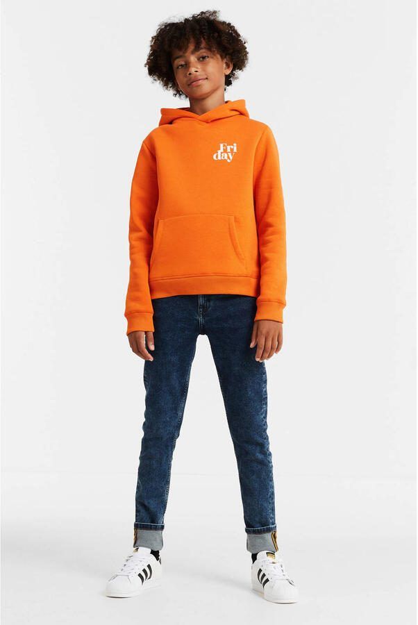 Anytime slim fit jeans blauw Jongens Denim Effen 158 - Foto 2