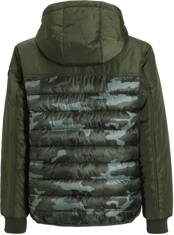 Anytime softshell jas camo khaki