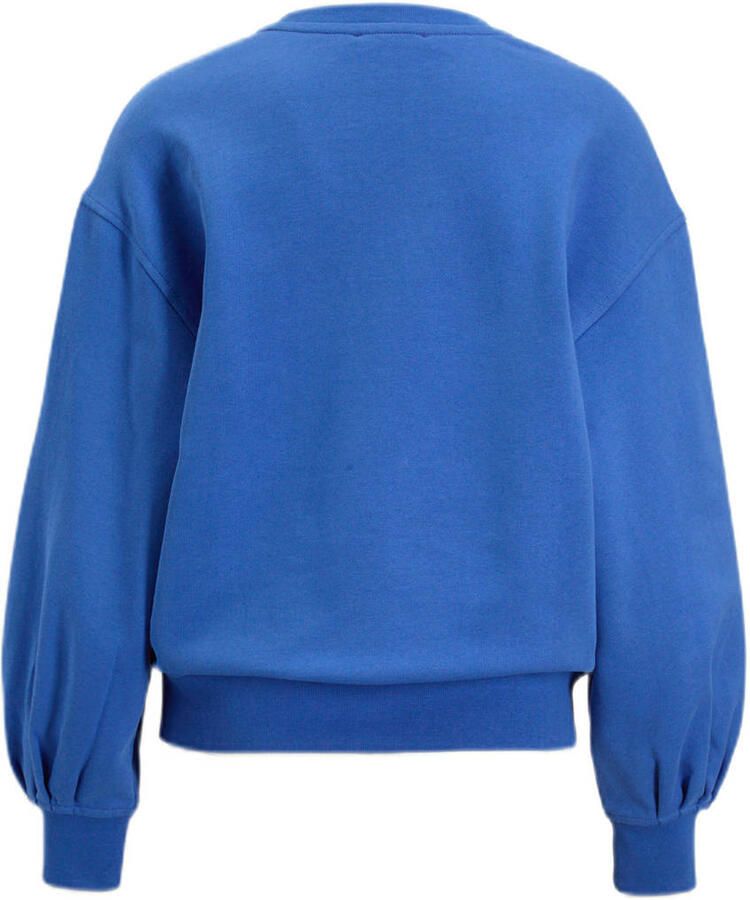 Anytime sweater blauw