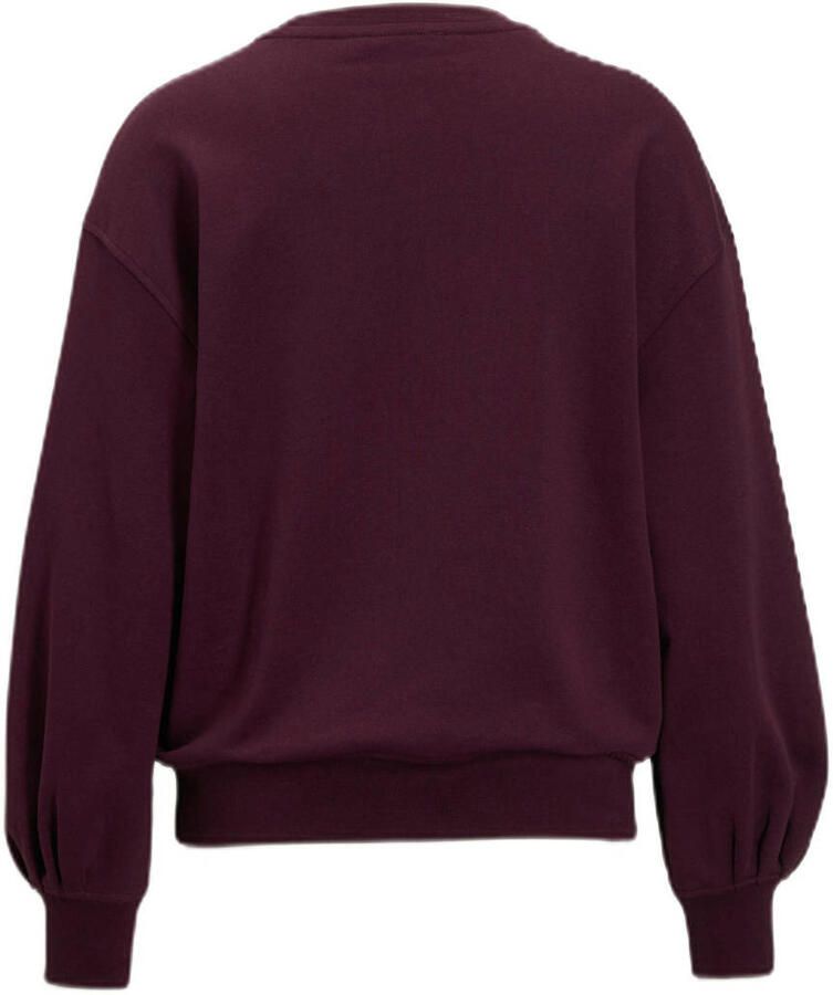 Anytime sweater bordeauxrood