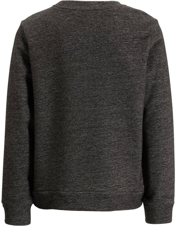 Anytime sweater denim look zwart