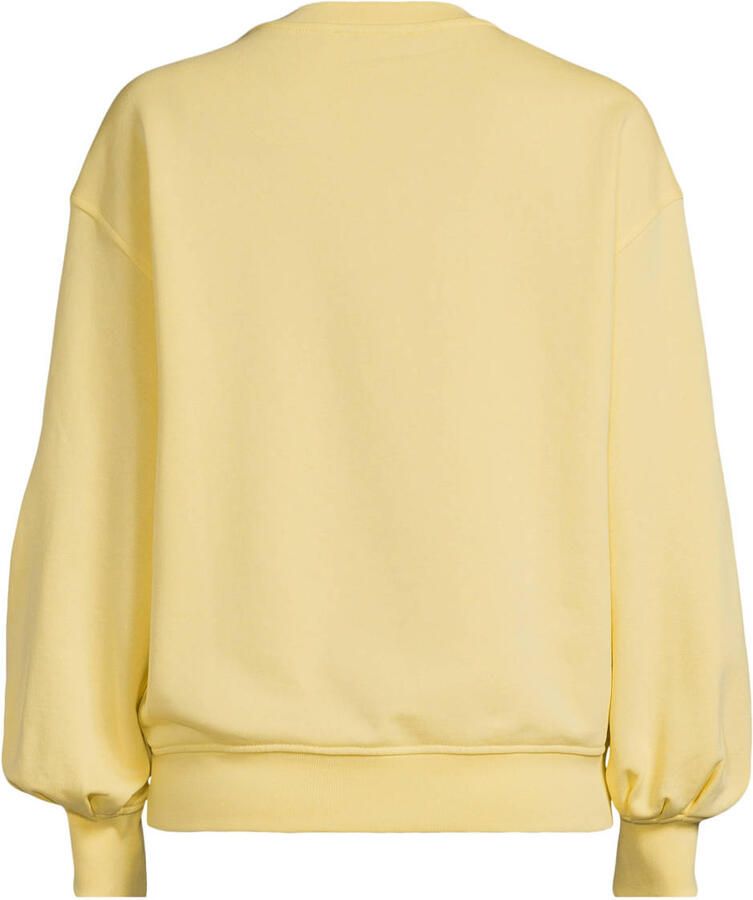 Anytime sweater lichtgeel - Foto 2
