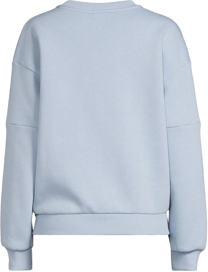 Anytime sweater met naaddetail lichtblauw - Foto 2