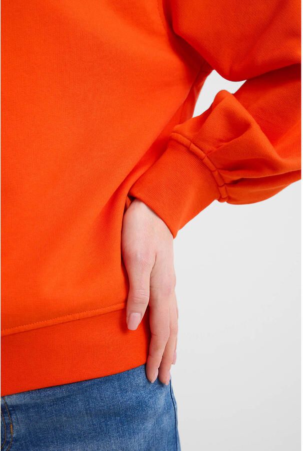 Anytime sweater oranje - Foto 2