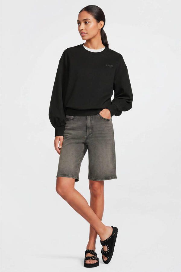 Anytime sweater zwart - Foto 3