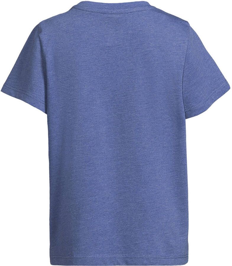 Anytime T-shirt blauw melange