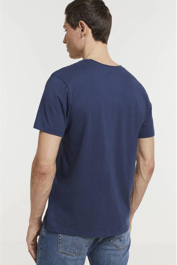 Anytime T-shirt donkerblauw - Foto 3