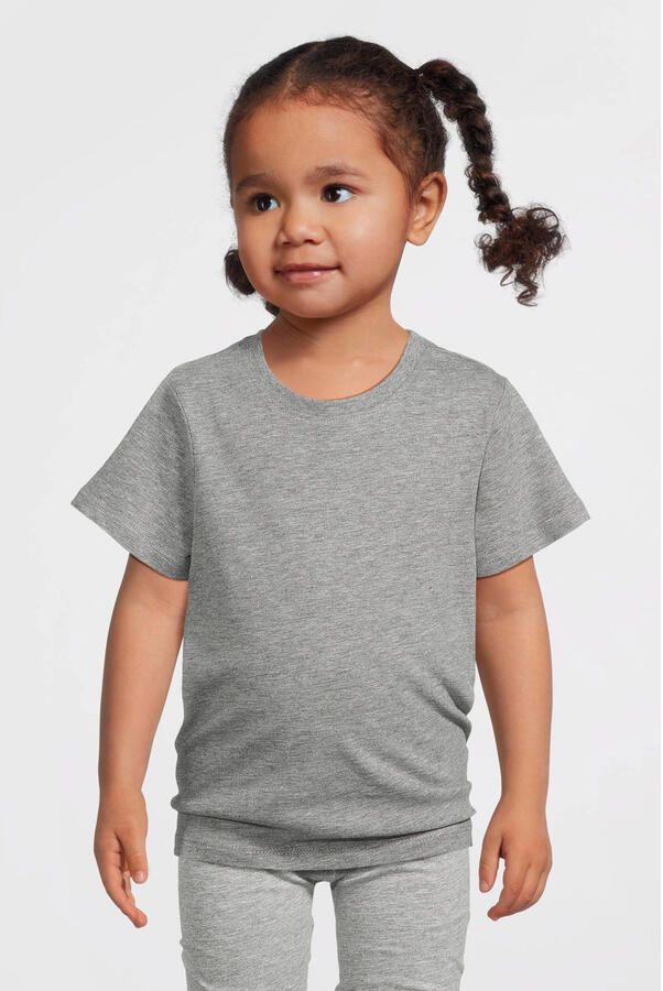 Anytime T-shirt grijs melange - Foto 4