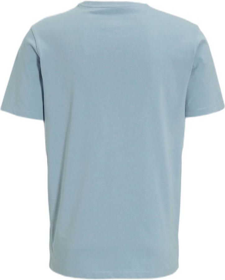 Anytime T-shirt grijsblauw