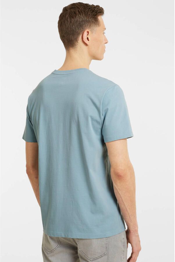Anytime T-shirt grijsblauw - Foto 3