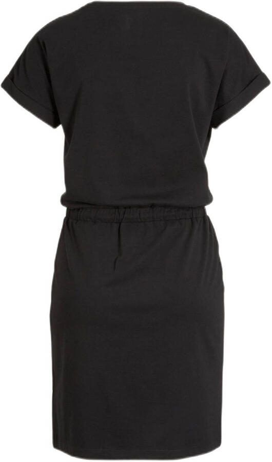 Anytime T-shirt jurk zwart