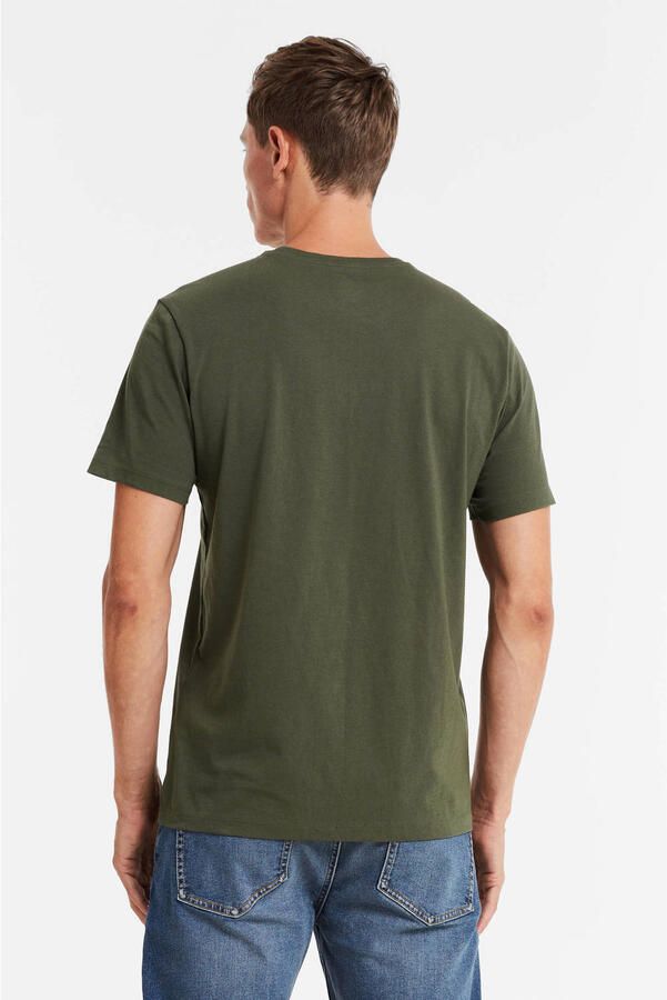 Anytime T-shirt khaki - Foto 4