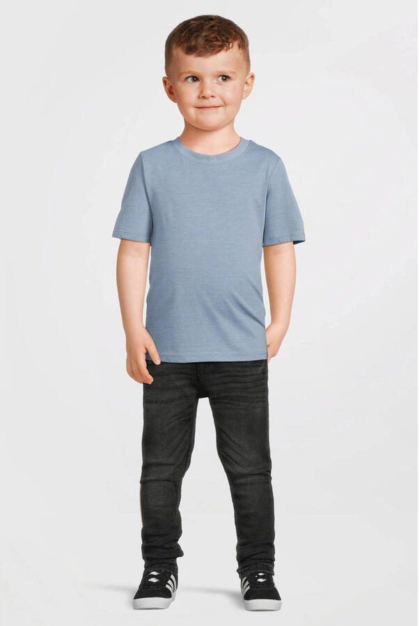 Anytime T-shirt lichtblauw melange - Foto 3