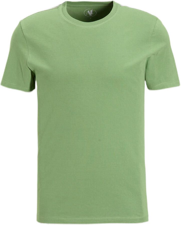 Anytime T-shirt lichtkhaki