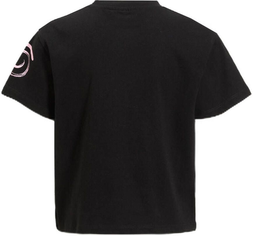 Anytime T-shirt Naruto license zwart