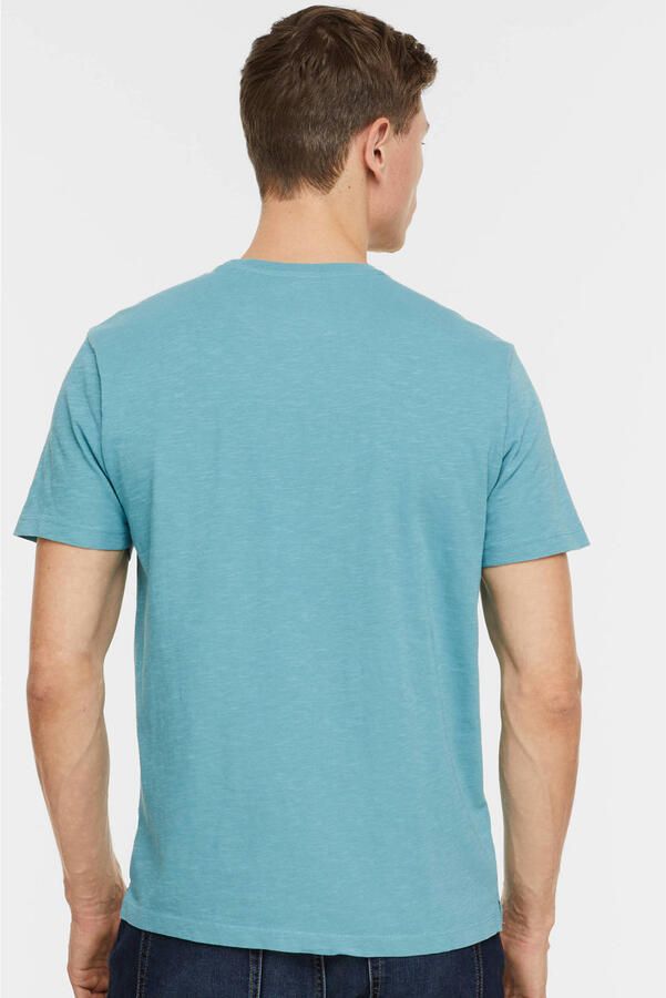 Anytime T-shirt zeeblauw - Foto 4