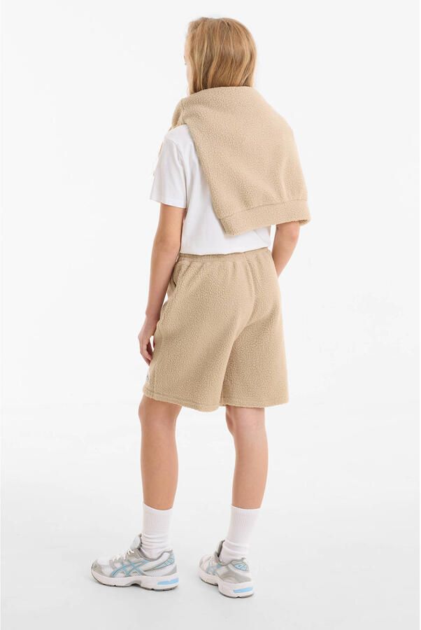 Anytime teddy fleece short beige - Foto 3