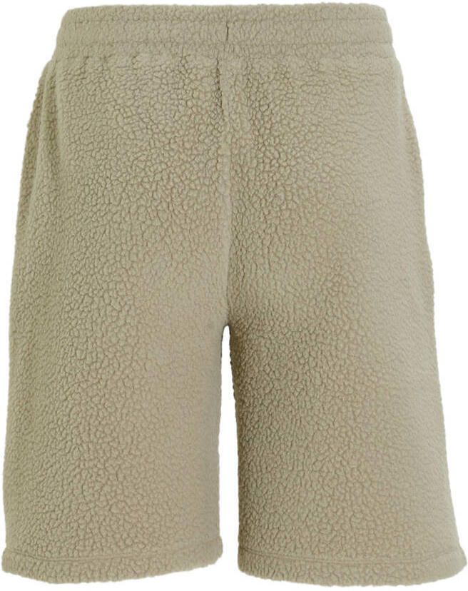 Anytime teddy fleece short khaki