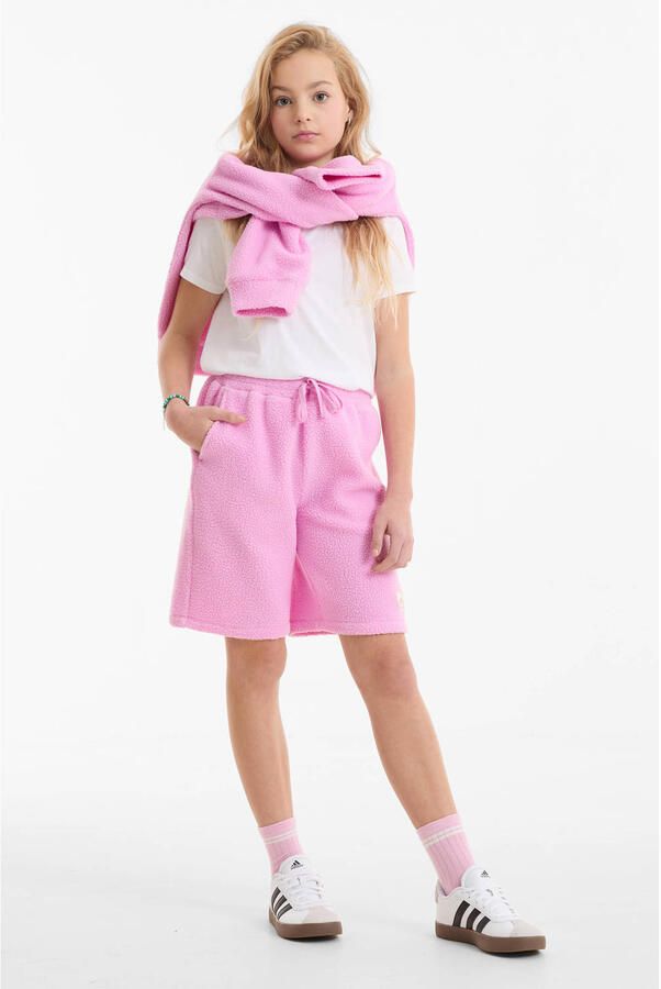 Anytime teddy fleece short roze - Foto 2