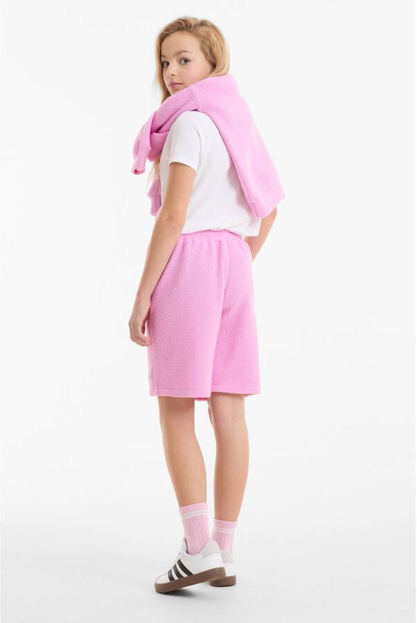 Anytime teddy fleece short roze - Foto 3