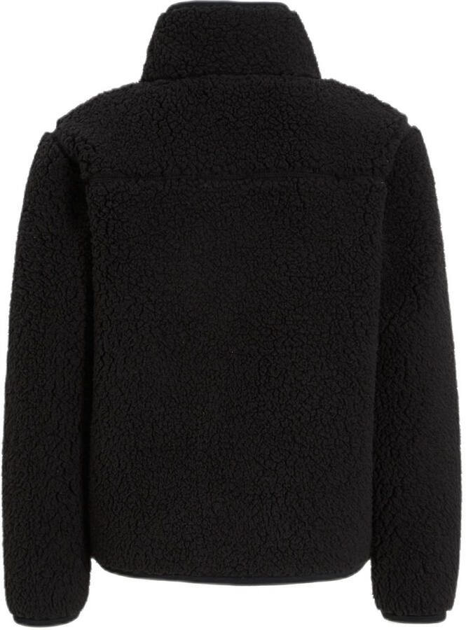 Anytime teddy fleece vest zwart Meerkleurig 110 116