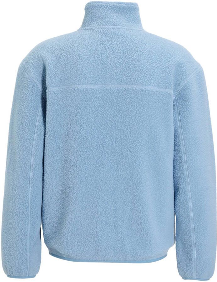 Anytime teddy schipperstrui blauw