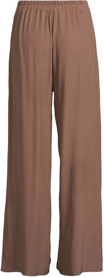 Anytime wide leg broek bruin - Foto 3